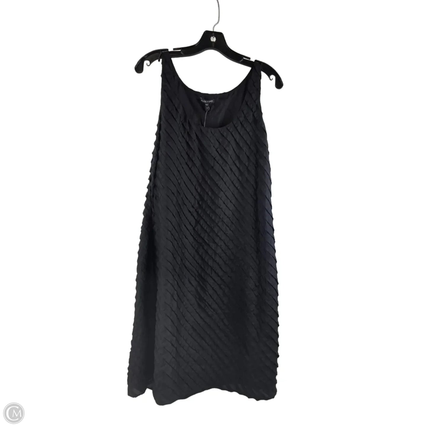 Dress Casual Midi By Eileen Fisher In Black, Size: 8