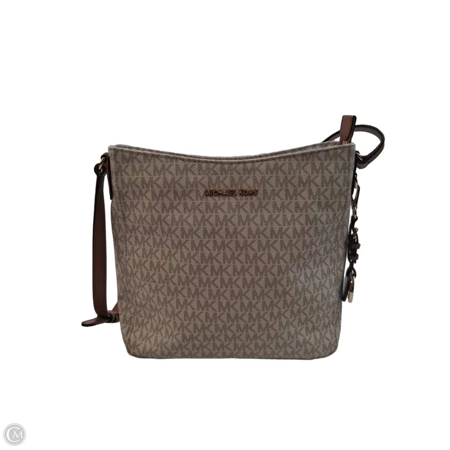 Crossbody Leather By Michael By Michael Kors, Size: Medium