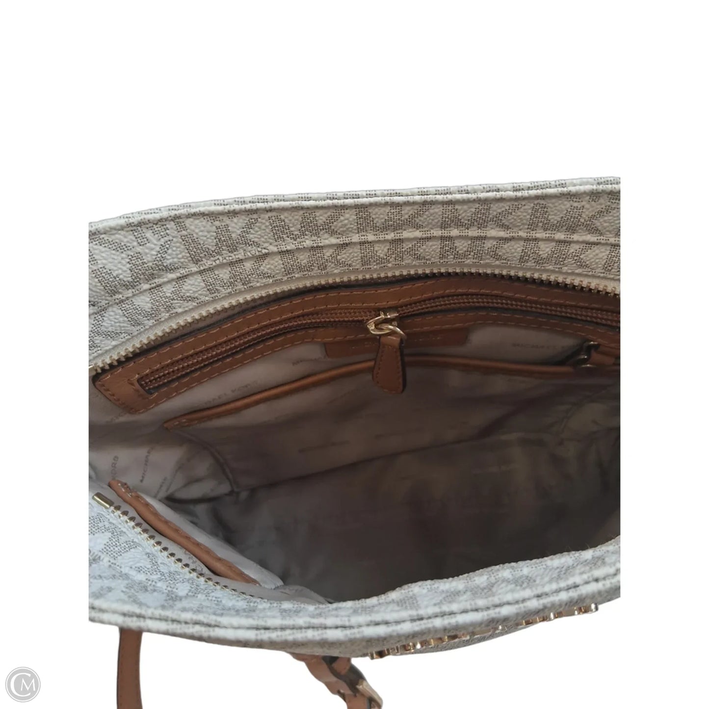 Crossbody Leather By Michael By Michael Kors, Size: Medium