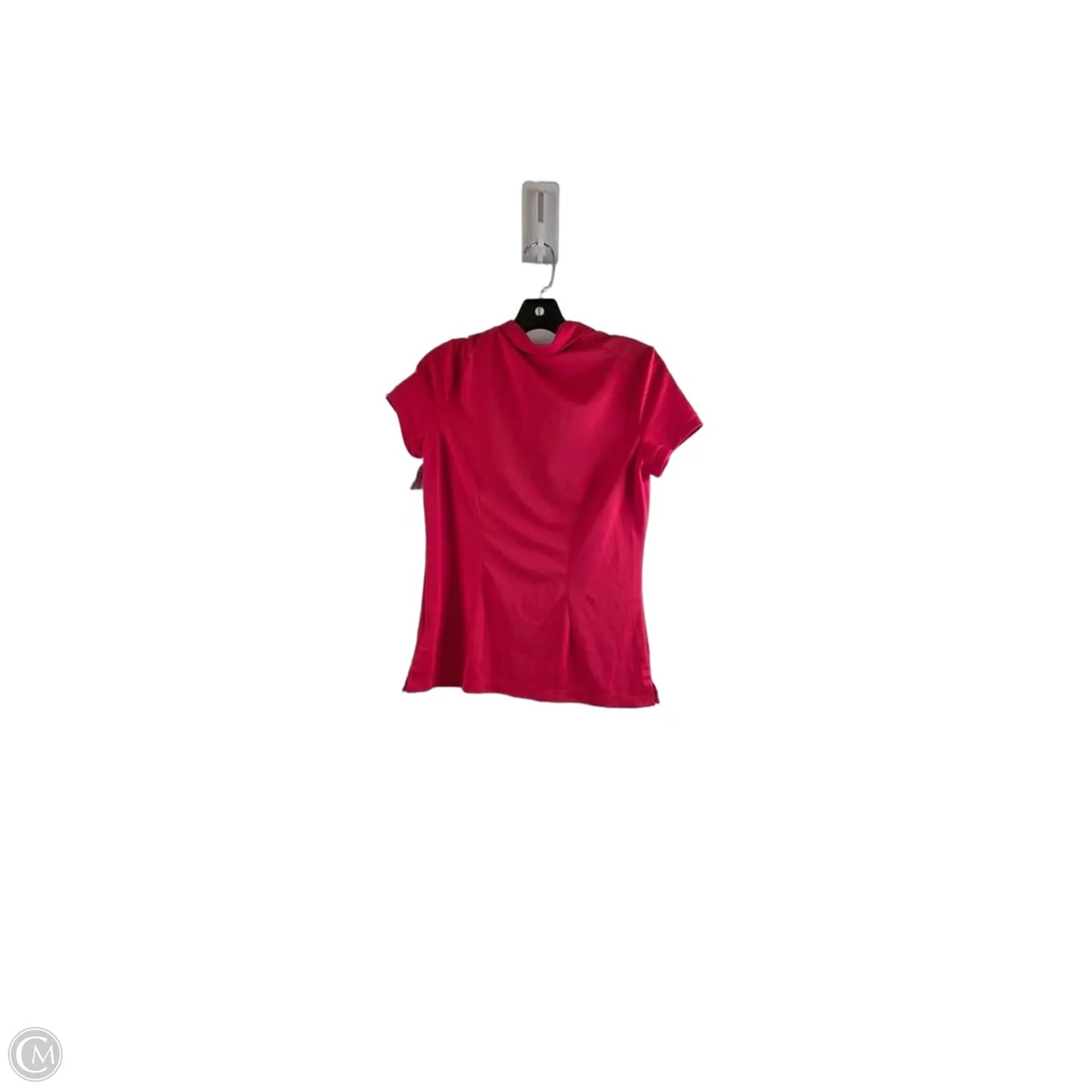 Athletic Top Short Sleeve By Nike Apparel In Red, Size: M