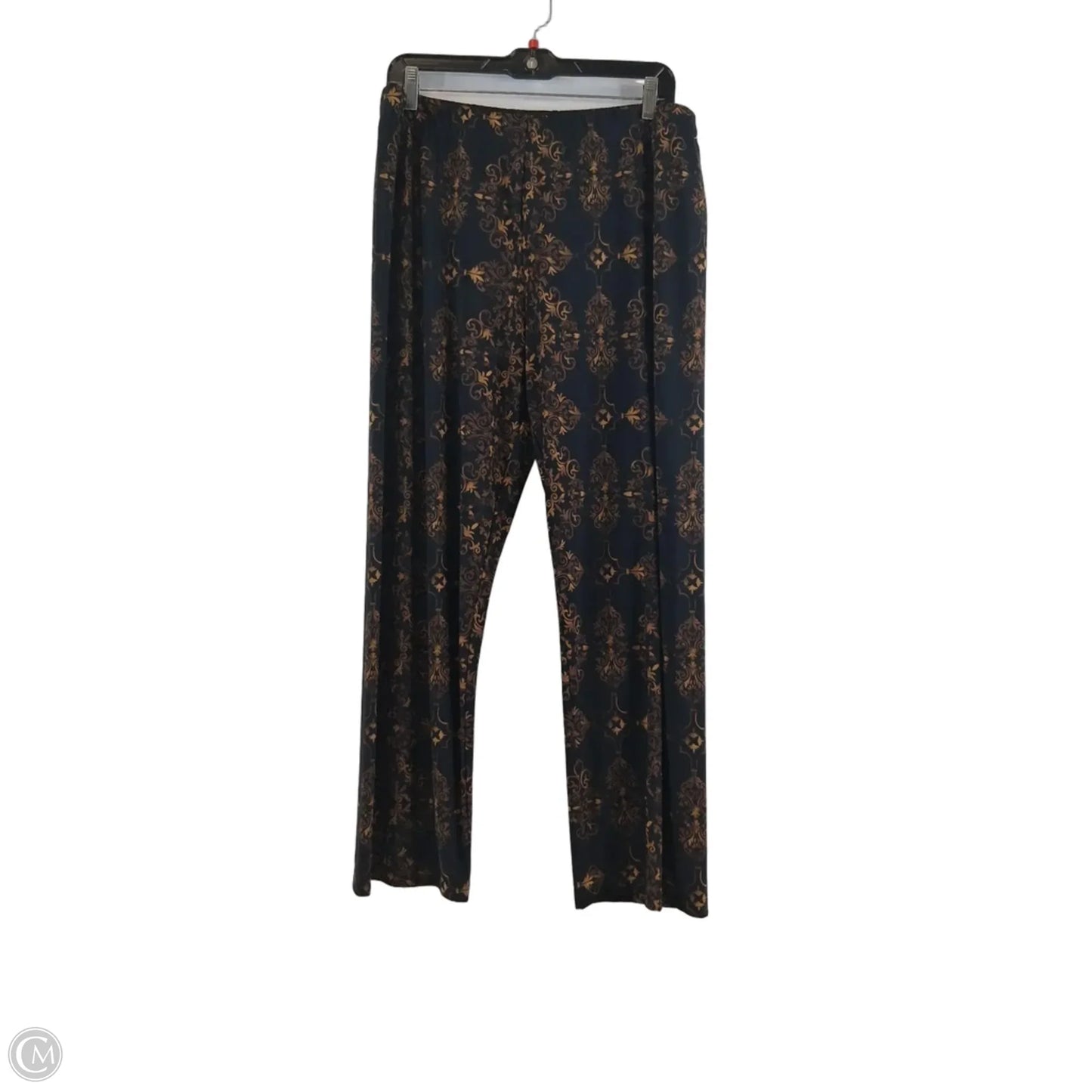 Pants Other By Susan Graver In Black & Tan, Size: 12