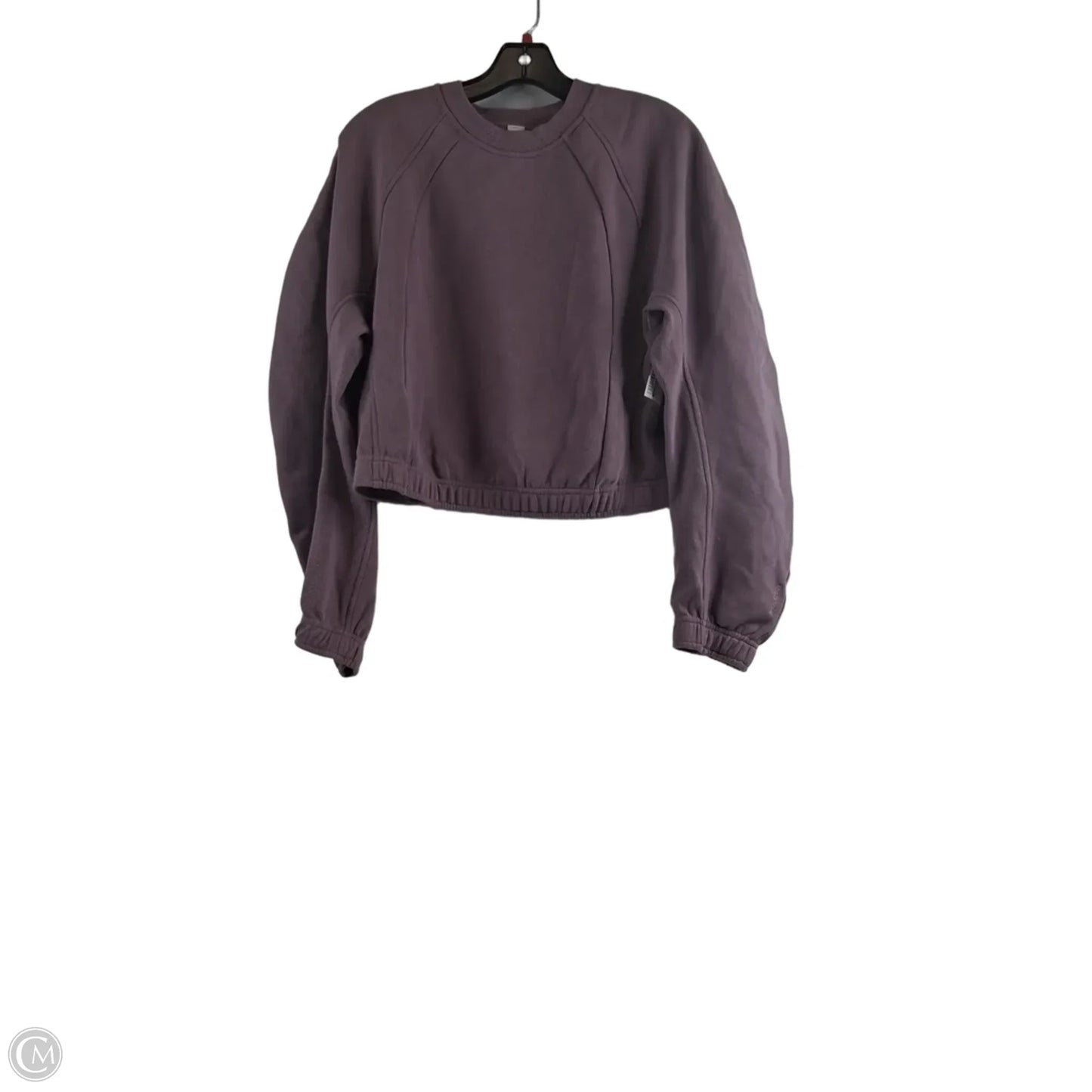 Sweatshirt Crewneck By Lululemon In Purple, Size: M