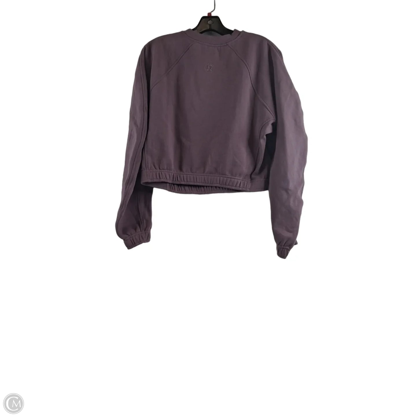 Sweatshirt Crewneck By Lululemon In Purple, Size: M