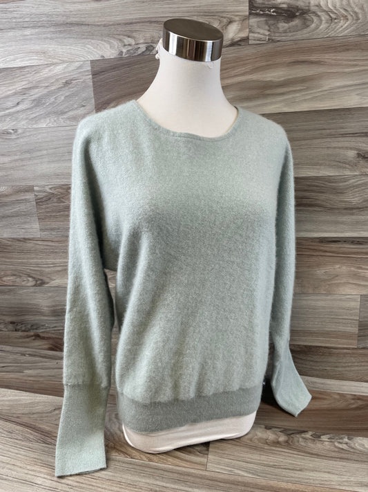 Sweater Cashmere By Tahari By Arthur Levine In Green, Size: L