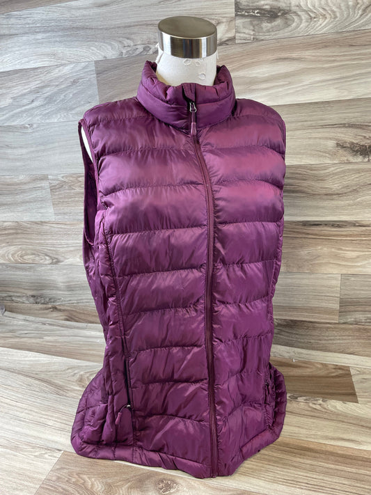 Vest Puffer & Quilted By 32 Degrees In Purple, Size: Xl