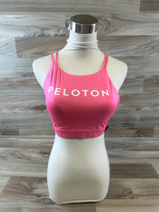 Athletic Bra By Clothes Mentor In Pink & White, Size: S