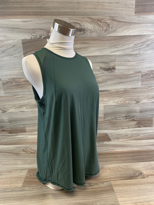 Athletic Tank Top By Lululemon In Green, Size: S