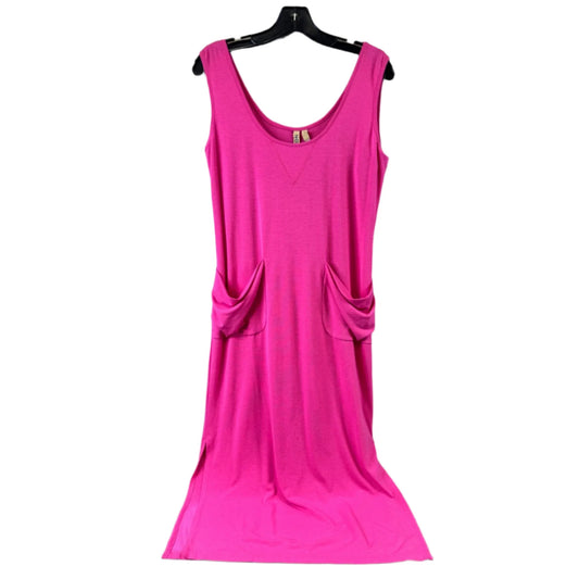 Dress Casual Midi By Clothes Mentor In Pink, Size: S