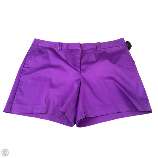 Shorts By Worthington In Purple, Size: 14