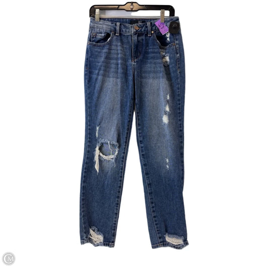 Jeans Straight By 1822 Denim In Blue Denim, Size: 4