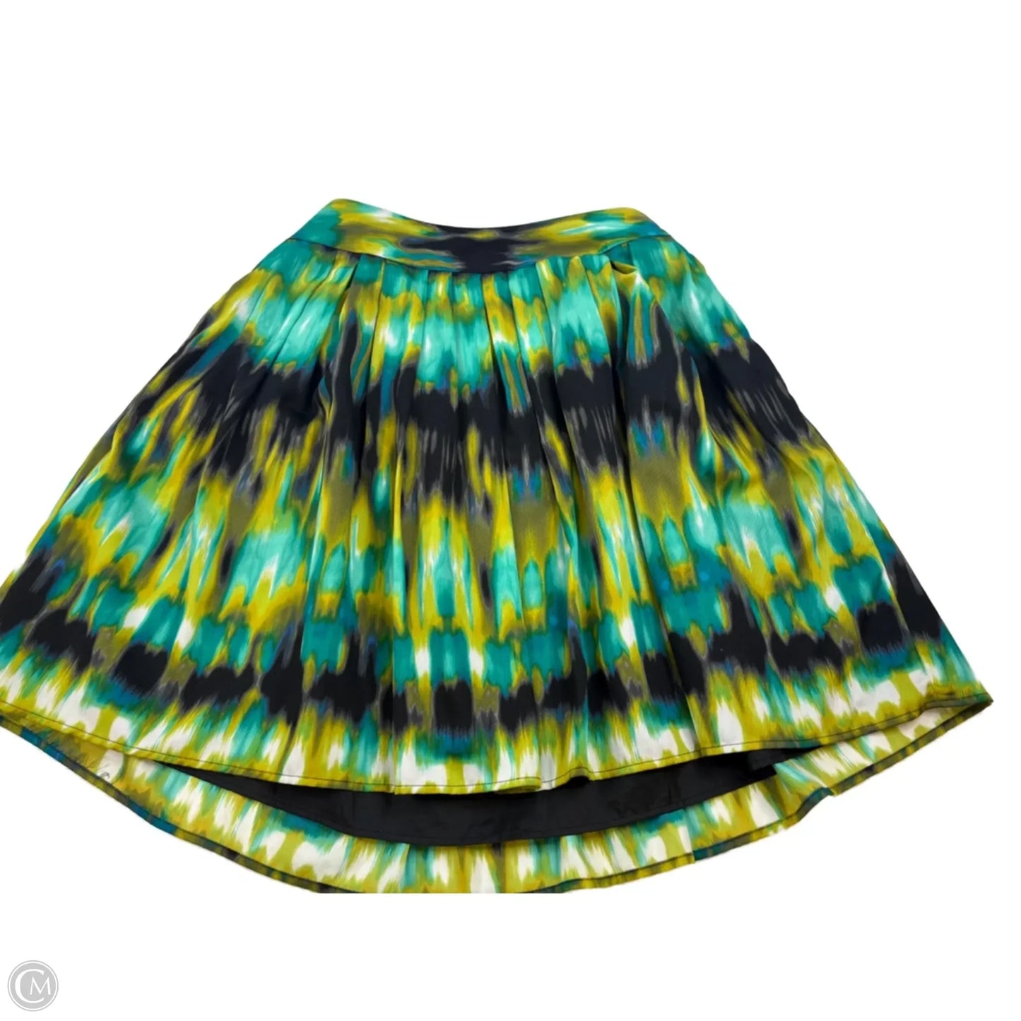Skirt Mini & Short By Worthington In Blue & Yellow, Size: 14