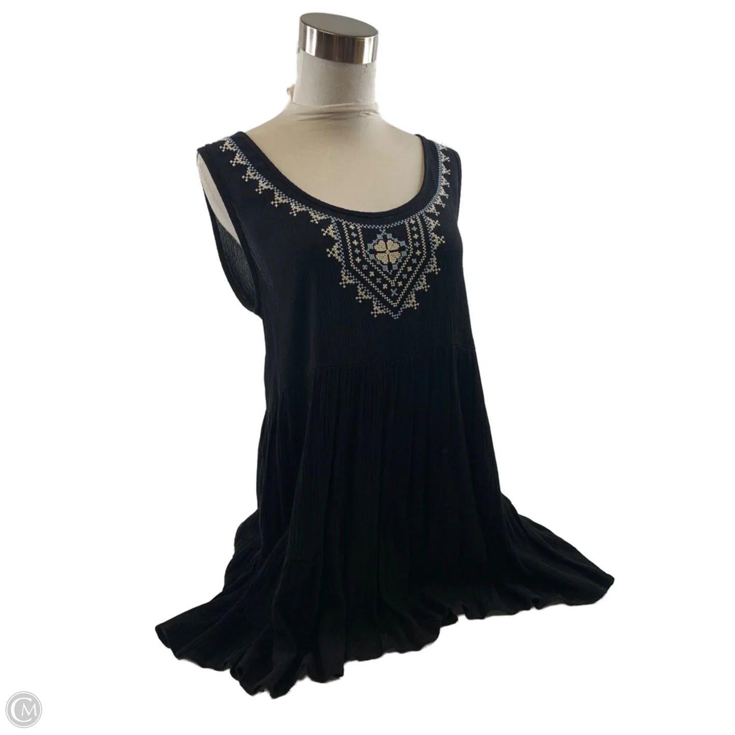 Top Sleeveless By Karen Kane In Black, Size: S