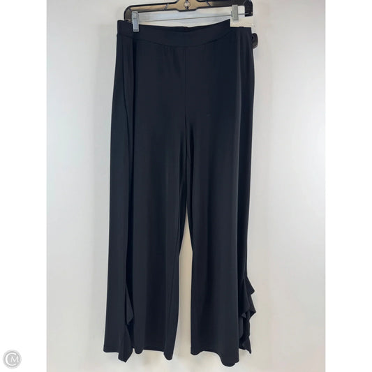 Pants Wide Leg By Rafaella In Black, Size: 10