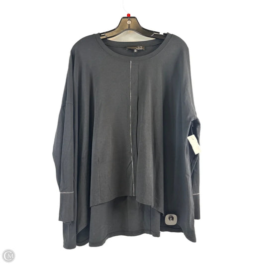 Top Long Sleeve By Clothes Mentor In Black, Size: Xs