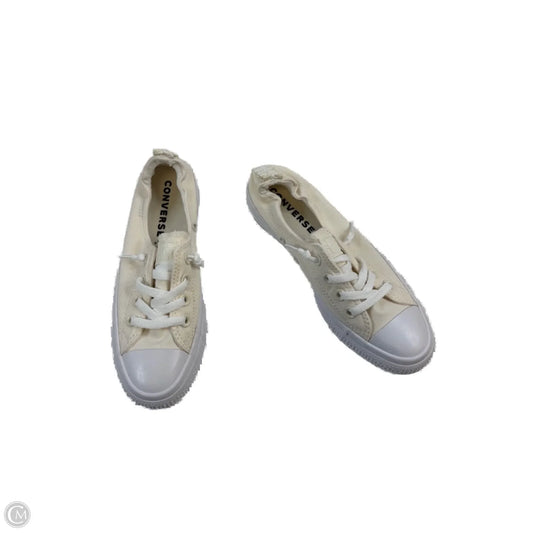 Shoes Sneakers By Converse In Ivory, Size: 7.5