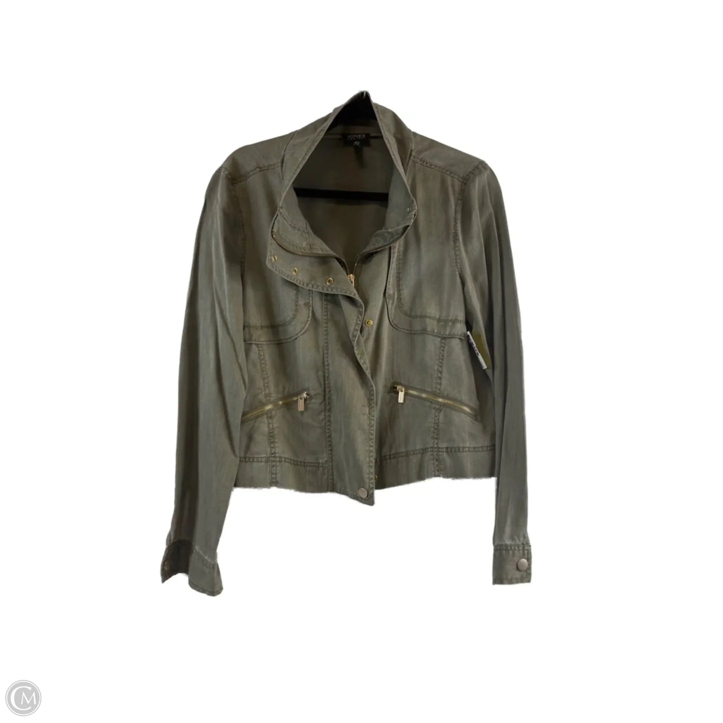 Jacket Utility By Jones New York In Animal Print, Size: S