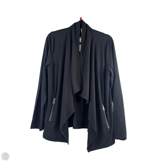 Cardigan By Cable And Gauge In Black, Size: L