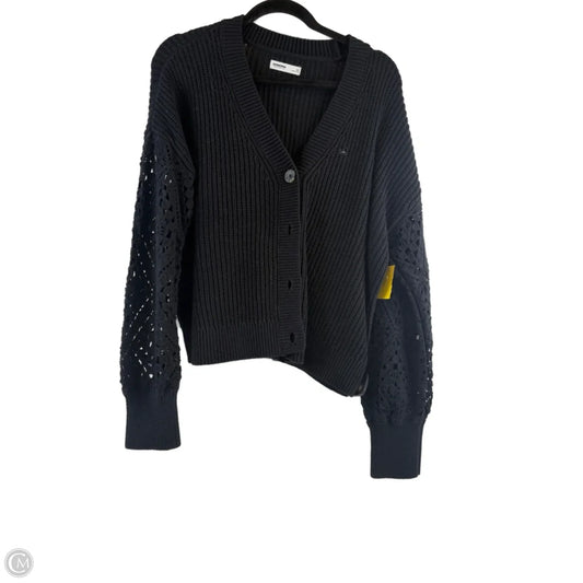 Sweater Cardigan By Sonoma In Black, Size: Xl