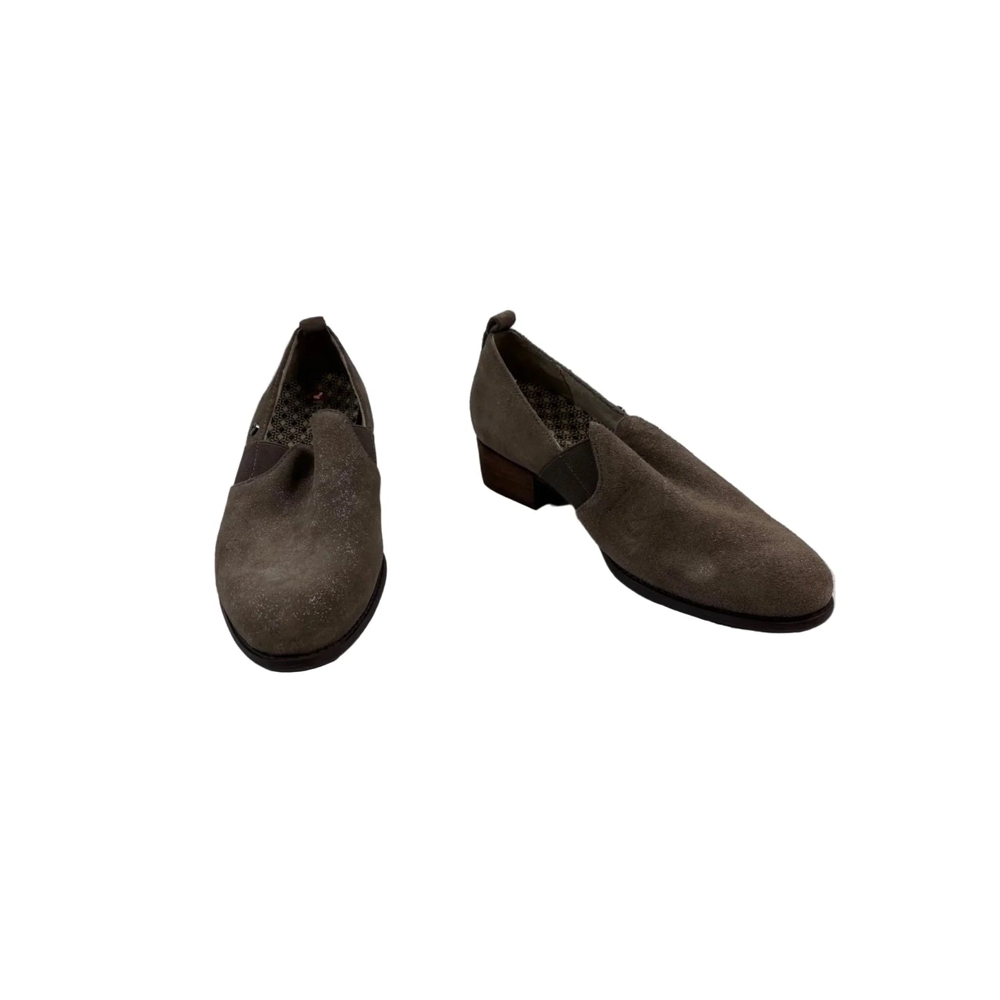 Shoes Heels Block By Clothes Mentor In Brown, Size: 8