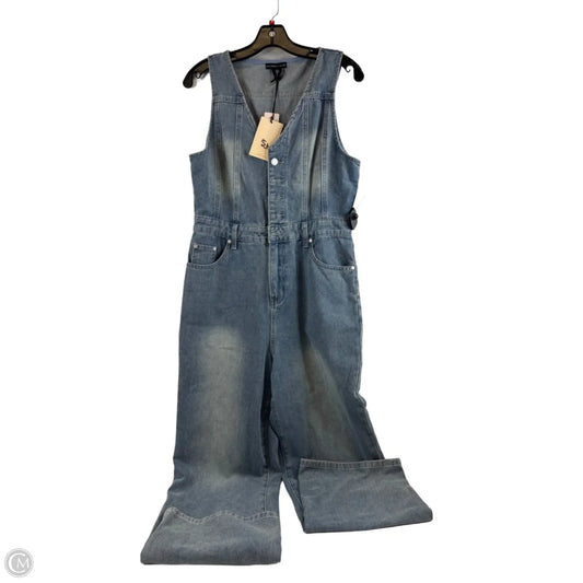 Jumpsuit By Sincerely Jules In Blue Denim, Size: L