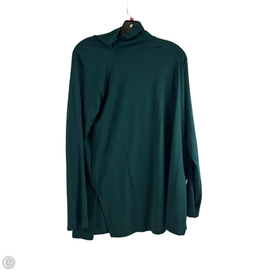 Top Long Sleeve By J. Jill In Green, Size: S