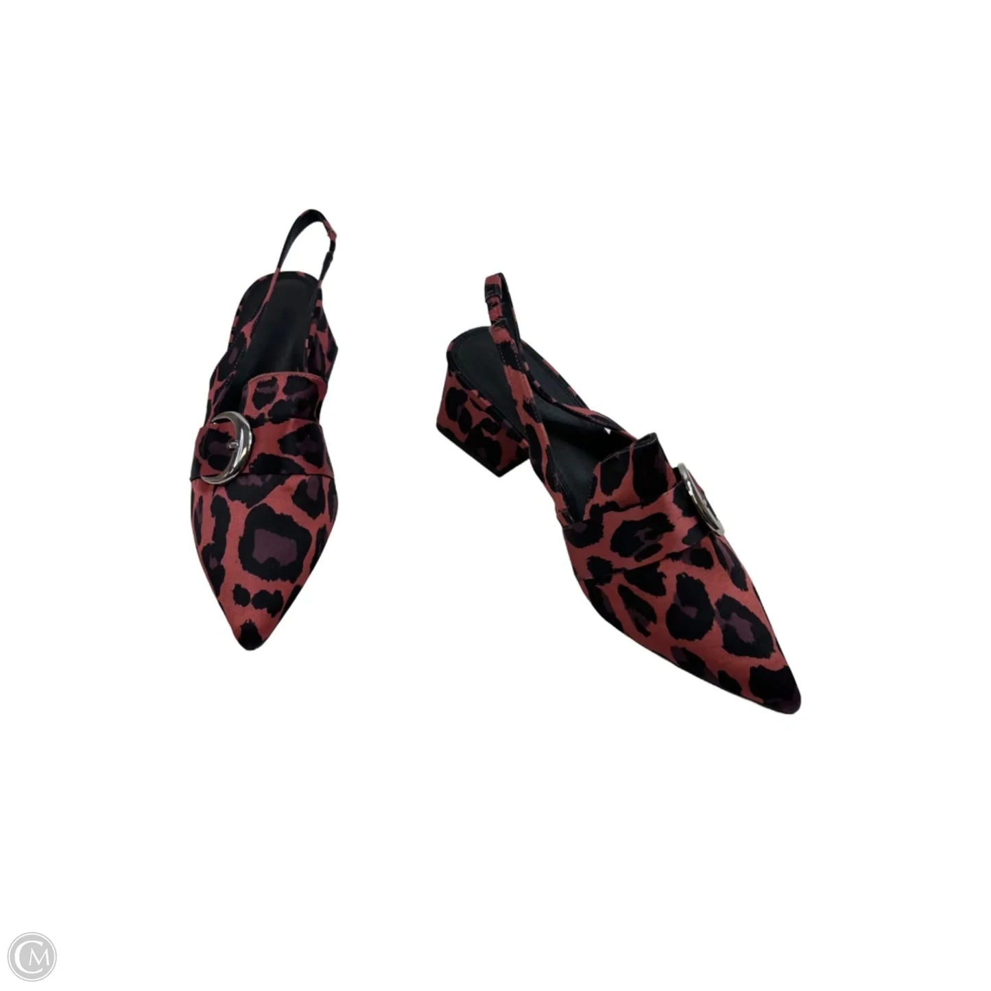 Shoes Heels Block By Asos In Leopard Print, Size: 8