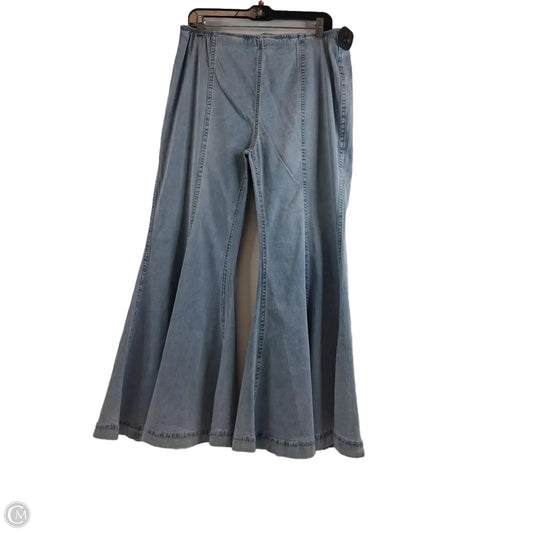 Jeans Wide Leg By Umgee In Blue Denim, Size: 12