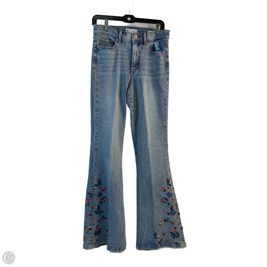 Jeans Flared By Jessica Simpson In Blue Denim, Size: 6