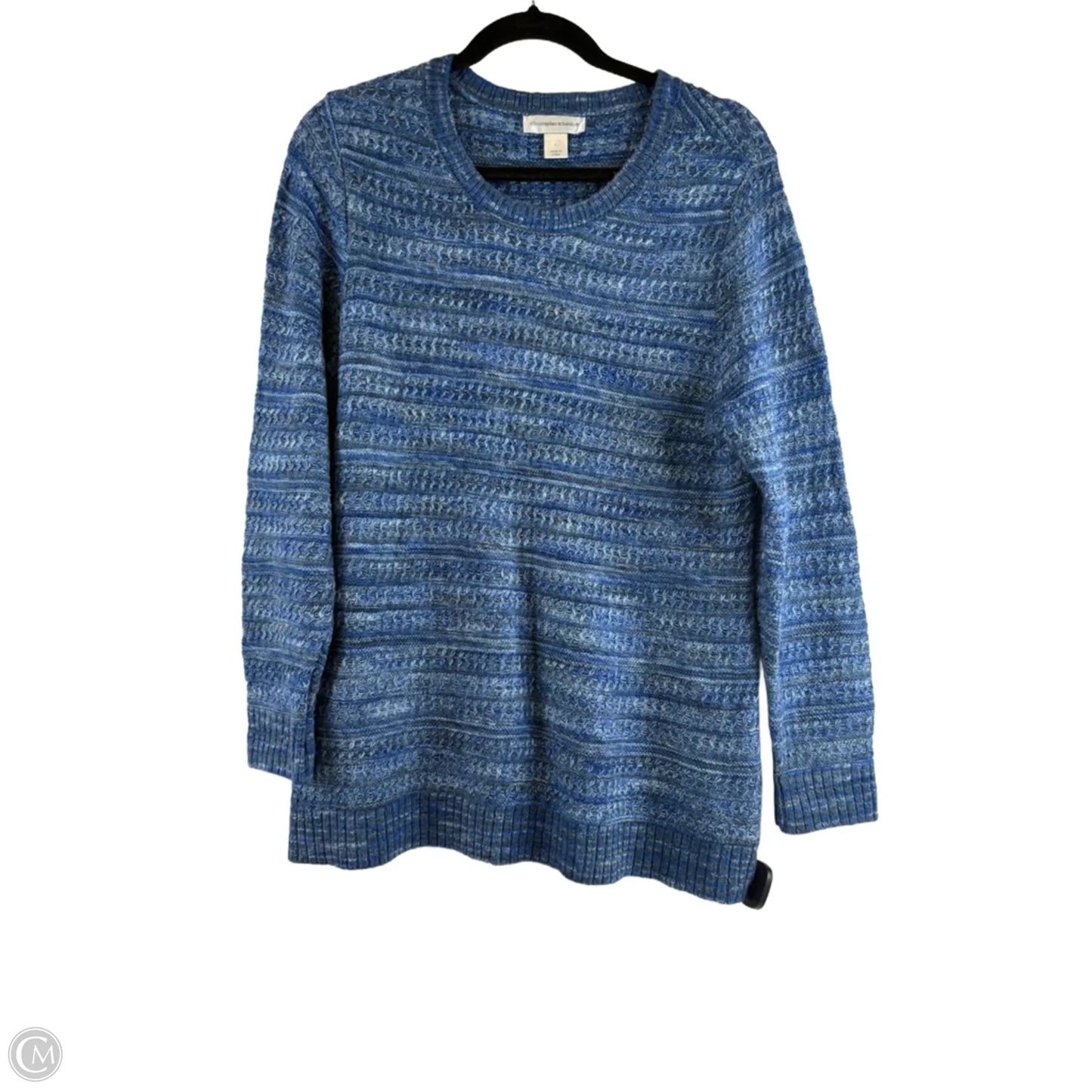 Sweater By Christopher And Banks In Blue, Size: L