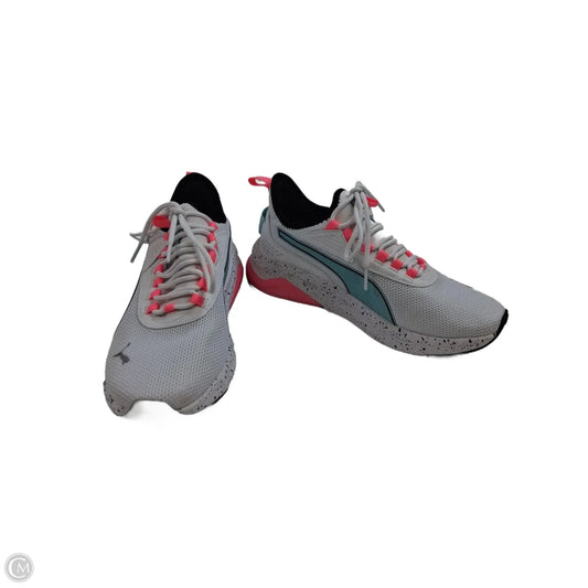 Shoes Athletic By Puma In Blue & White, Size: 8