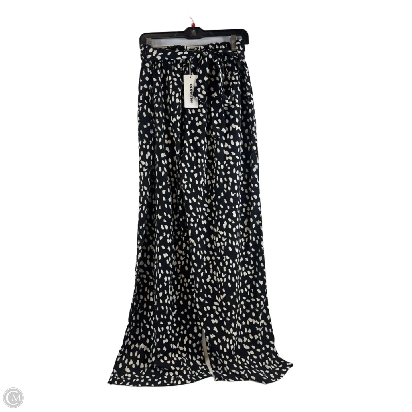 Pants Wide Leg By Ecowish In Black & White, Size: 14