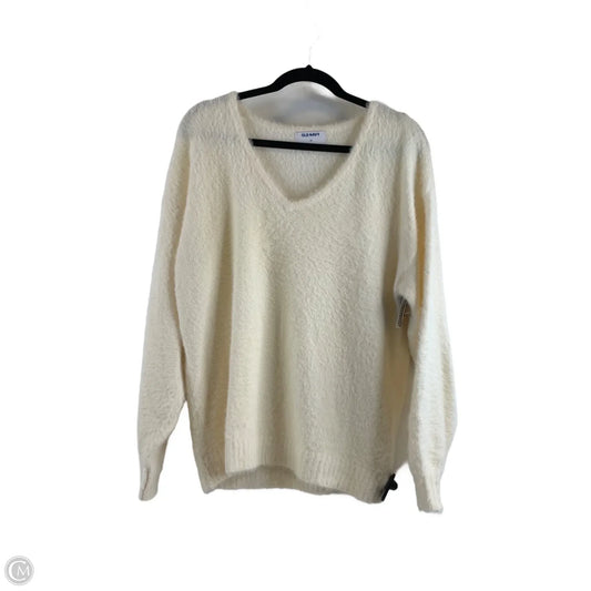 Sweater By Old Navy In Ivory, Size: Xs