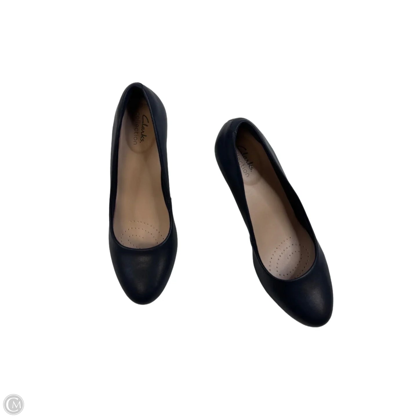 Shoes Heels Stiletto By Clarks In Navy, Size: 8