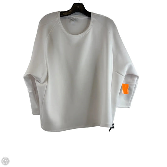 Top 3/4 Sleeve By Tribal In White, Size: Xl