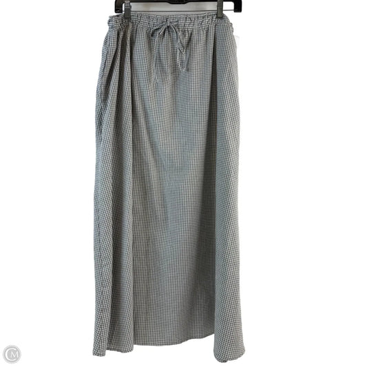 Skirt Maxi By Clothes Mentor In Checkered Pattern, Size: 12