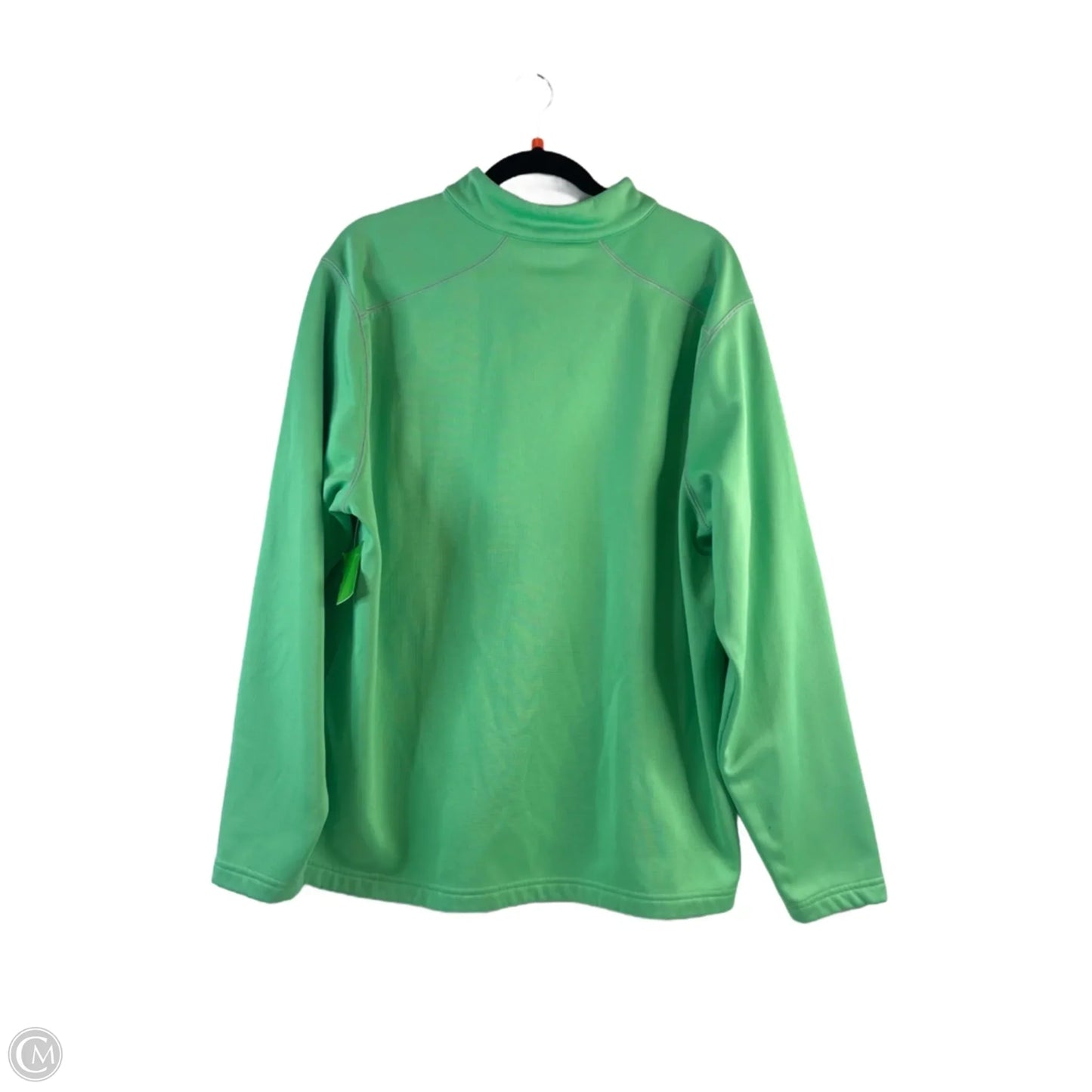 Sweatshirt Collar By Clothes Mentor In Green, Size: Xl