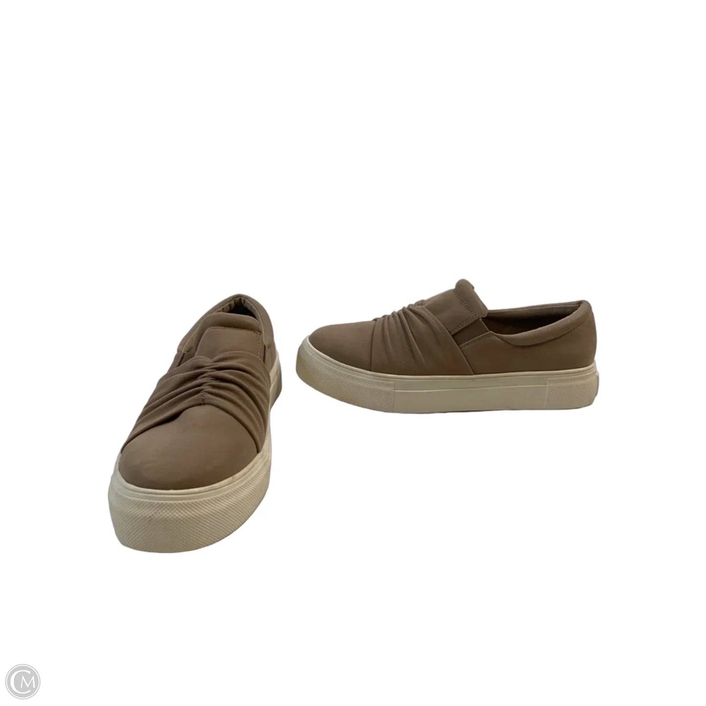 Shoes Flats By Mia In Tan & White, Size: 8