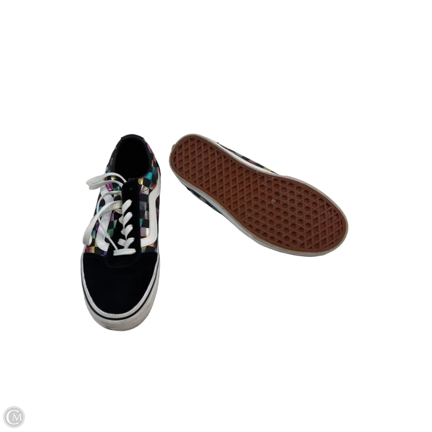 Shoes Sneakers By Vans In Black, Size: 8.5