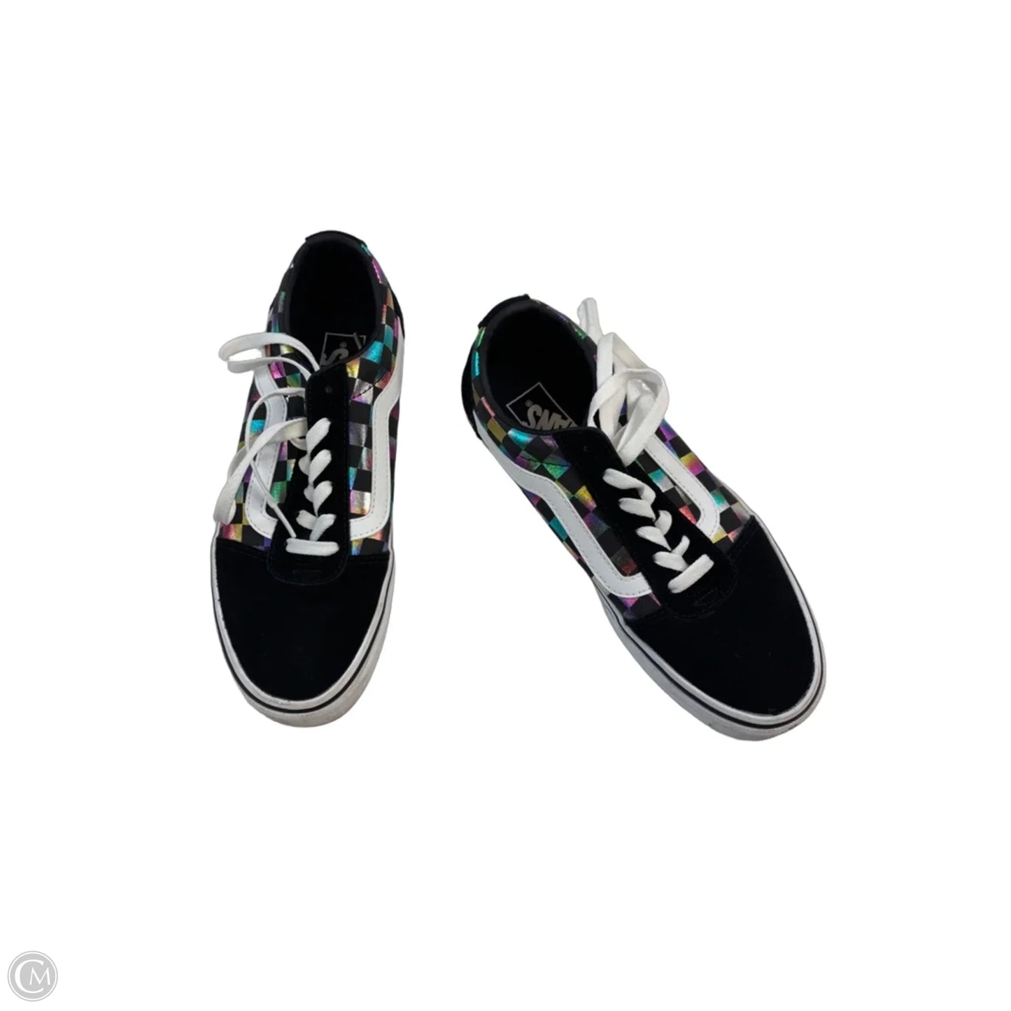 Shoes Sneakers By Vans In Black, Size: 8.5