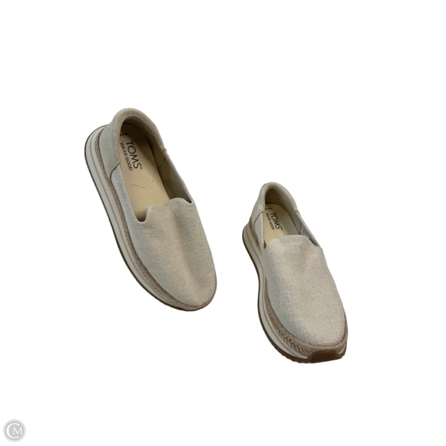 Shoes Heels Platform By Toms In Beige, Size: 6