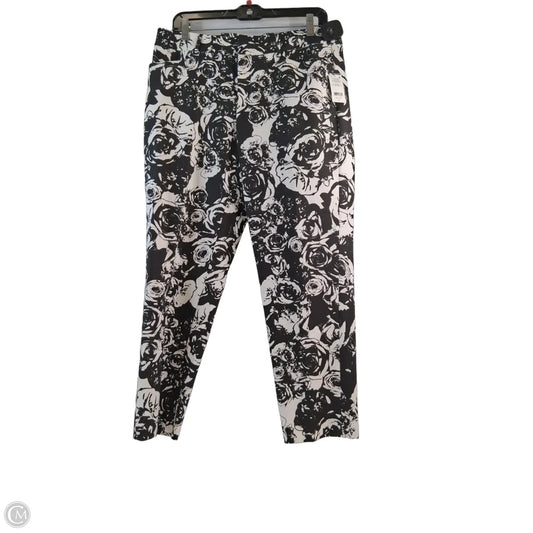 Pants Dress By Lord And Taylor In Black & White, Size: 10