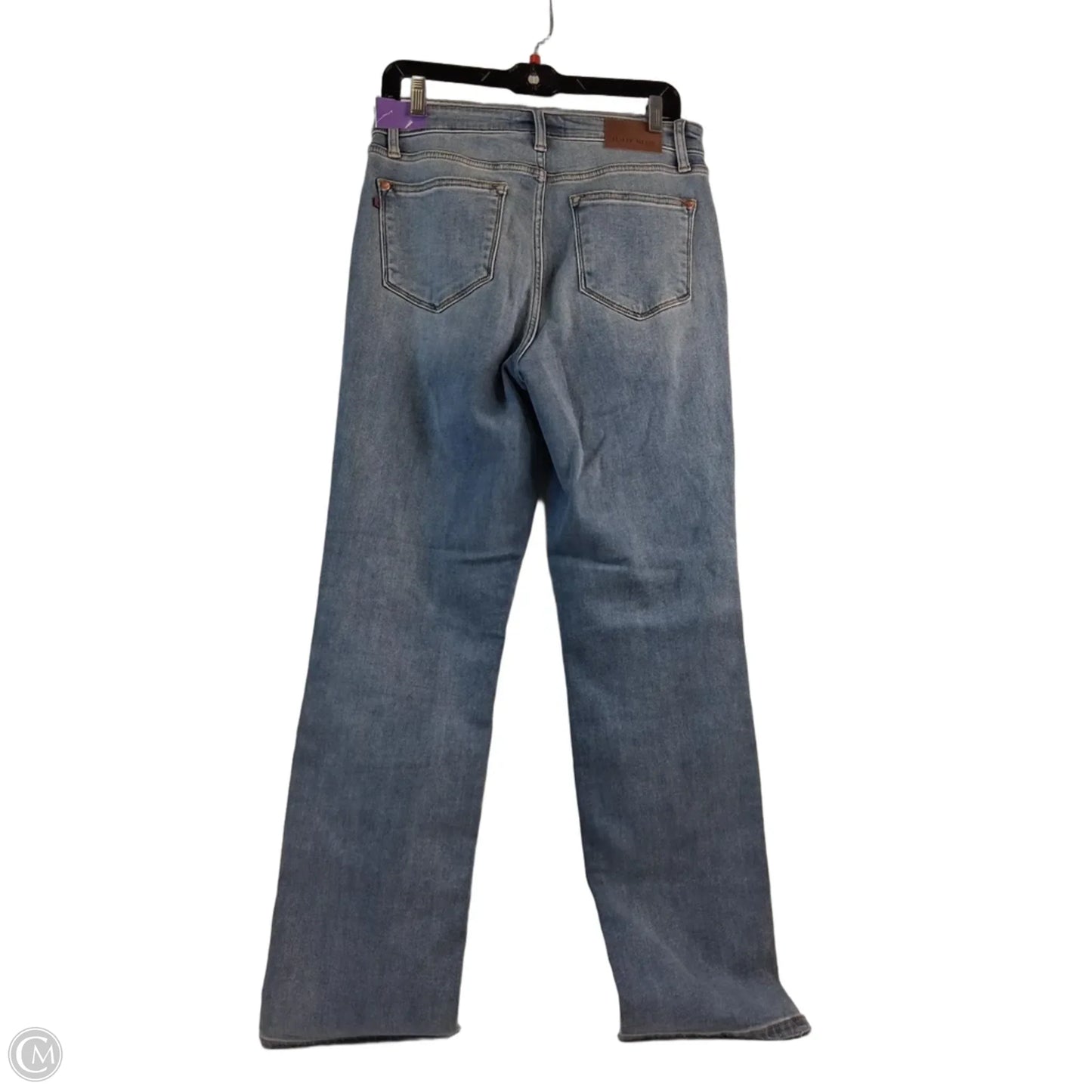 Jeans Straight By Judy Blue In Blue Denim, Size: 8