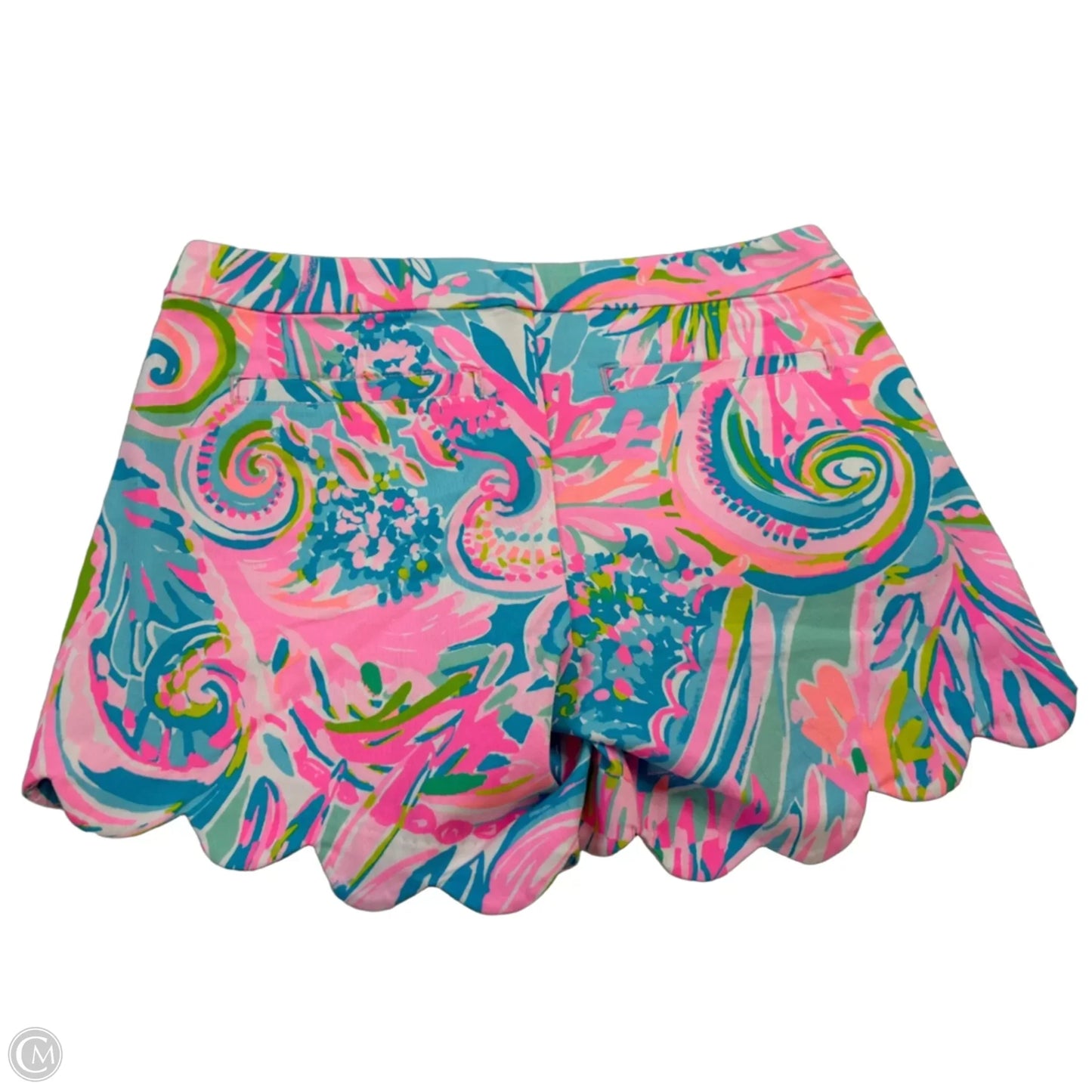 Shorts Designer By Lilly Pulitzer In Blue & Pink, Size: 2