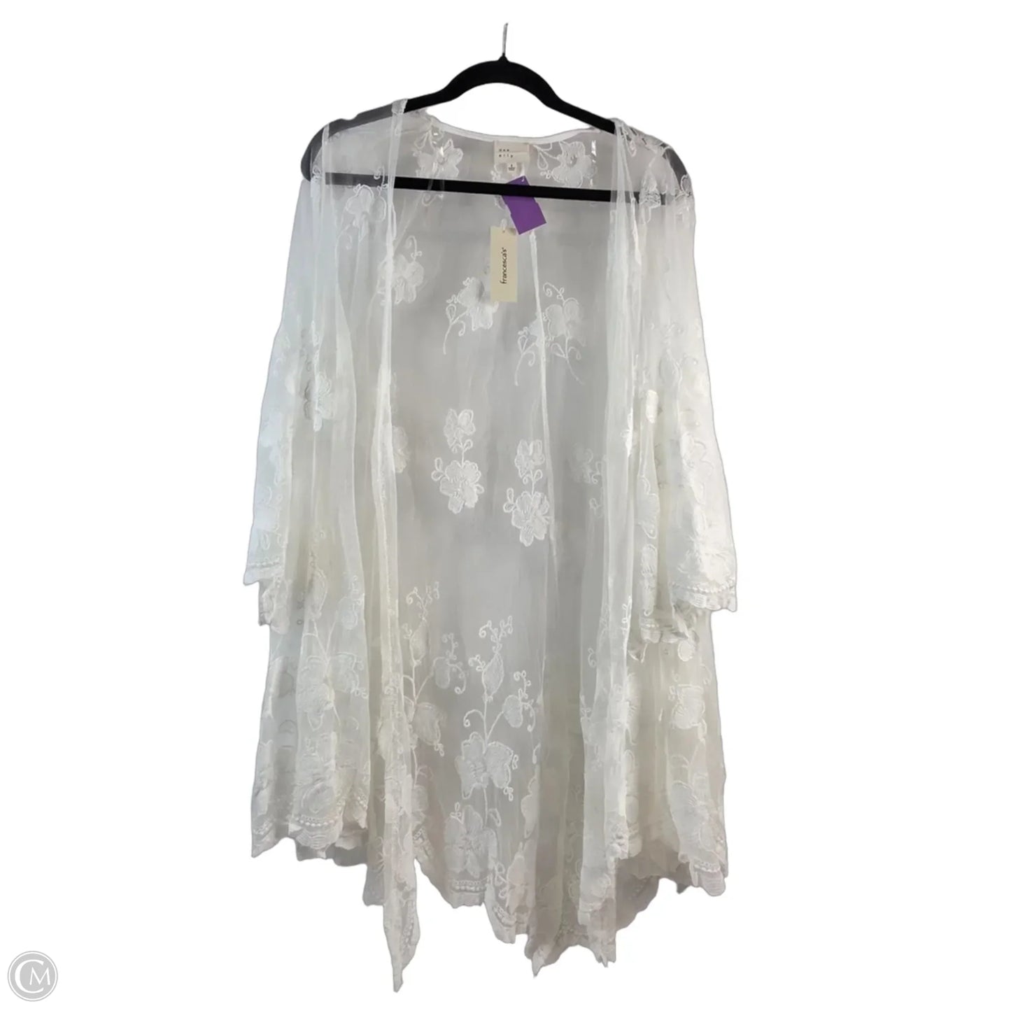 Kimono By Dee Elly In White, Size: S