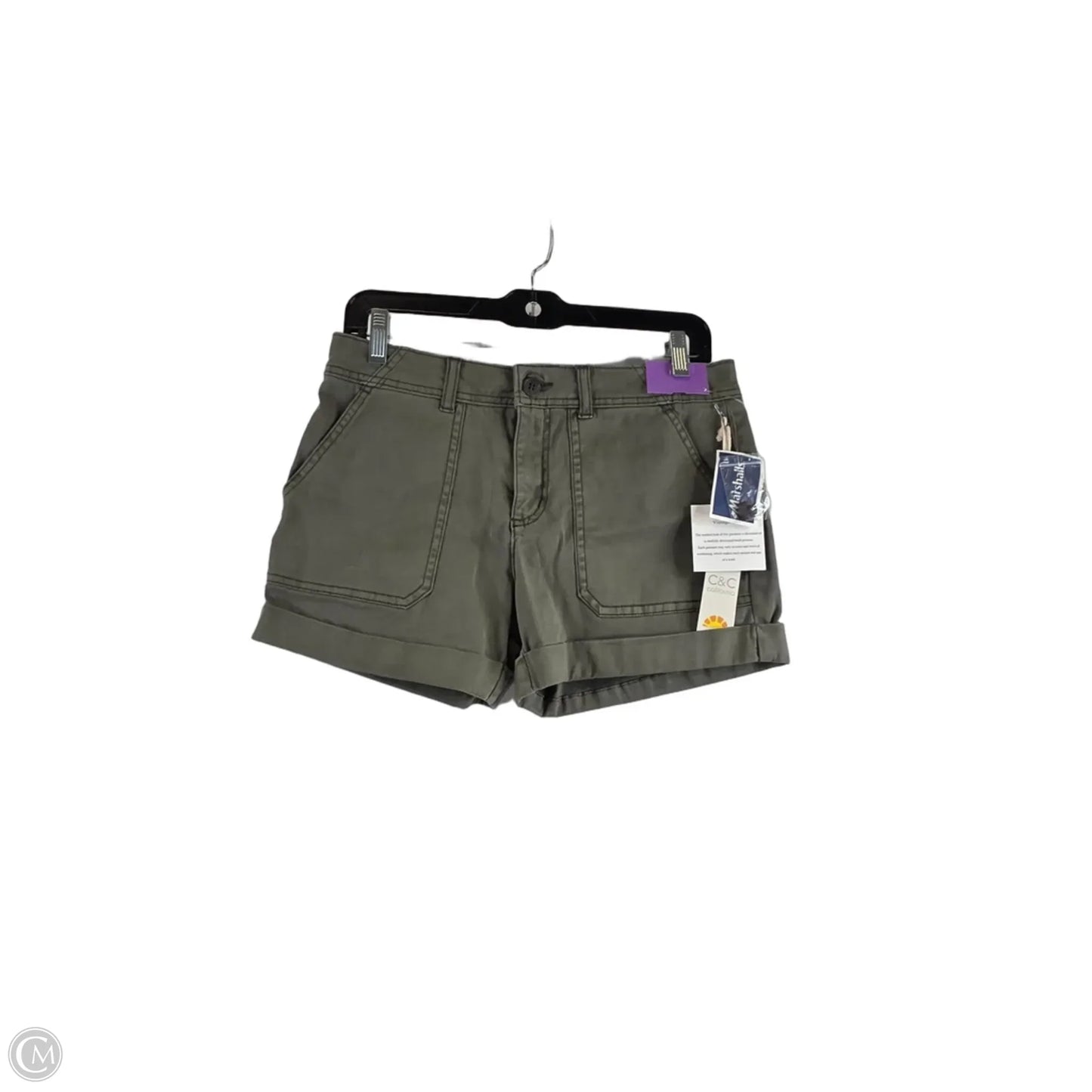 Shorts By C And C In Green, Size: 4