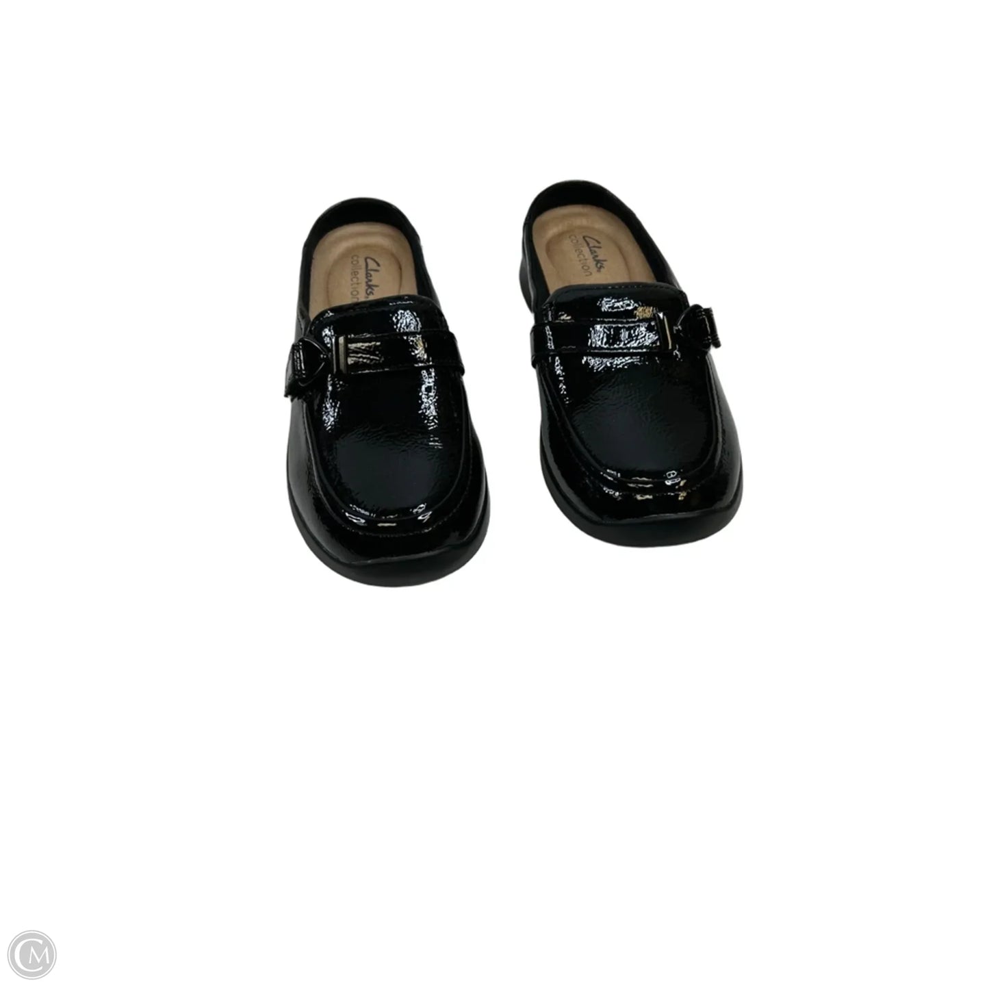 Shoes Flats By Clarks In Black, Size: 8