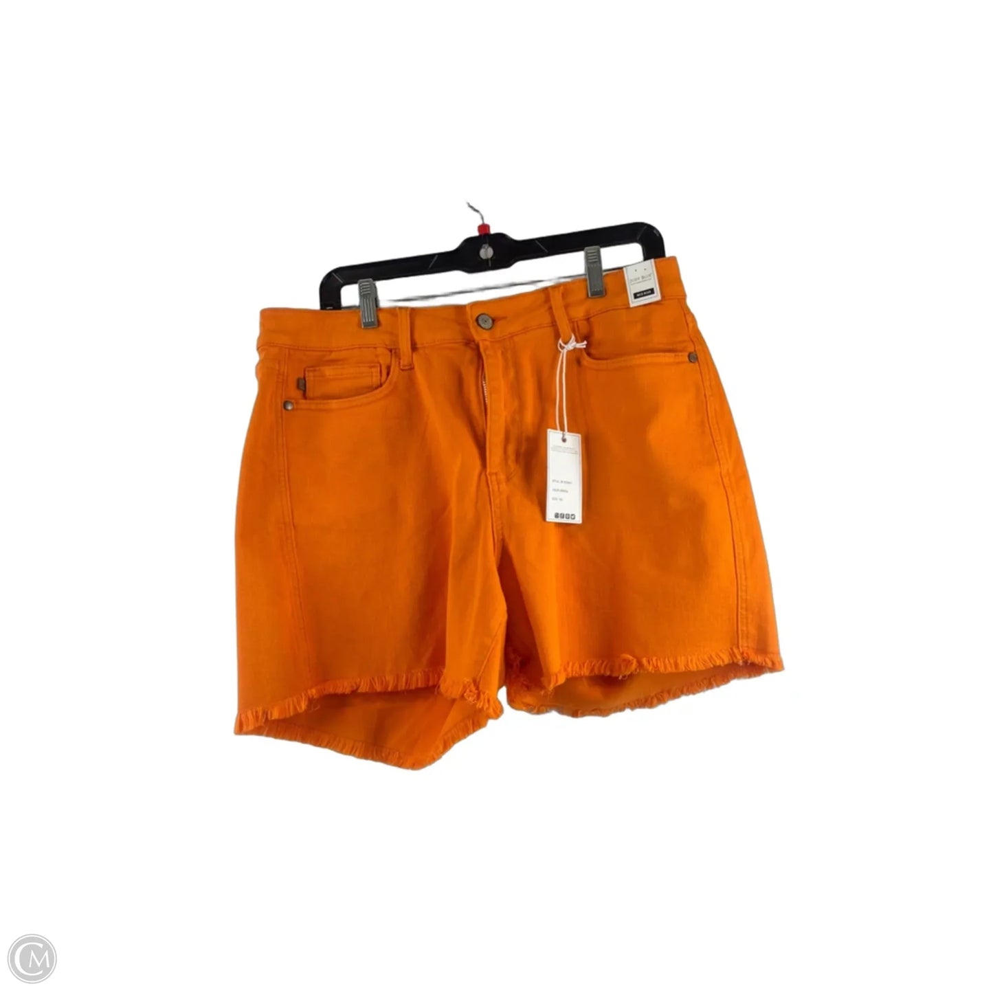 Shorts By Judy Blue In Orange Denim, Size: 14
