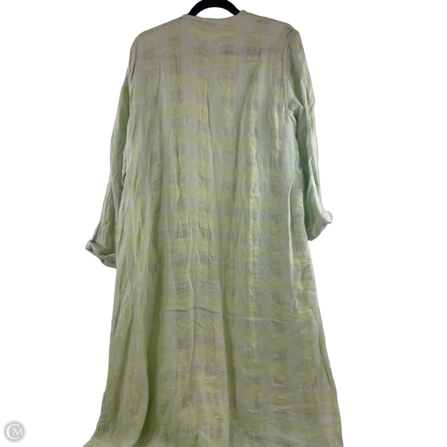 Cardigan By Flax In Green, Size: M