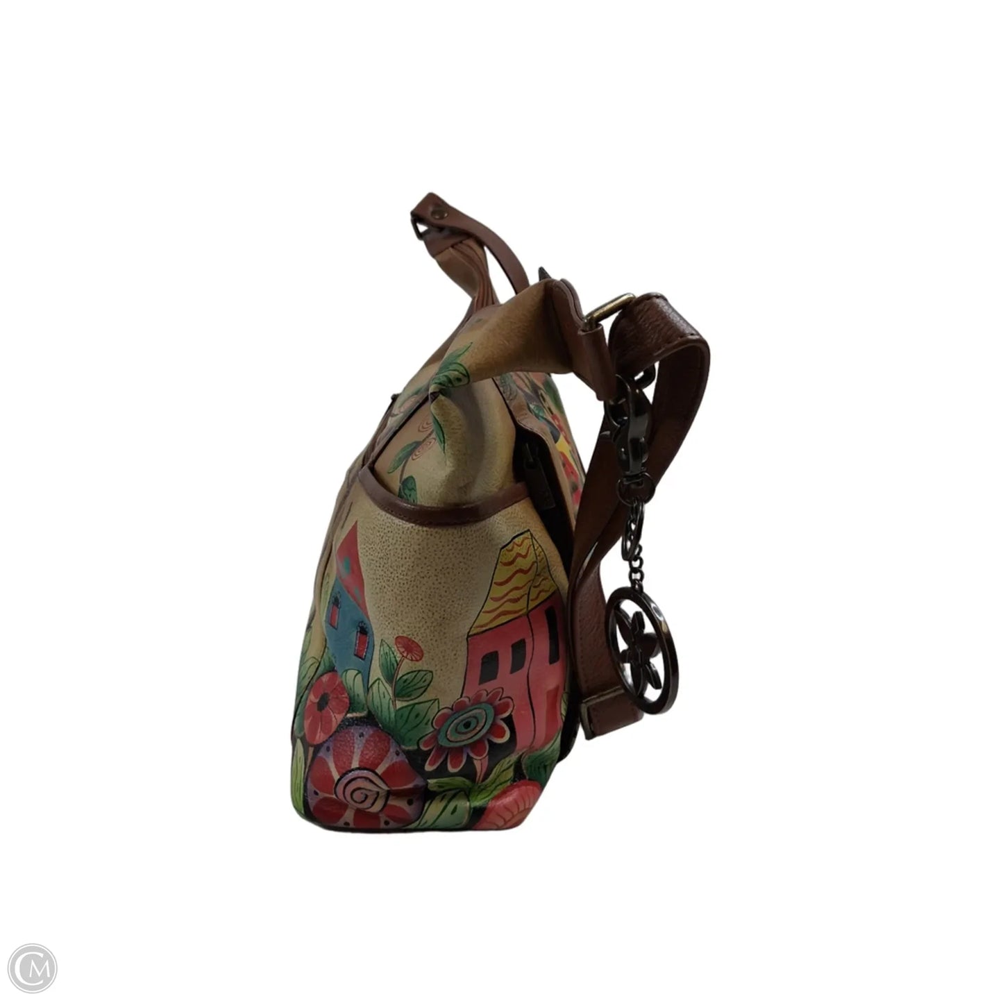 Handbag By Anuschka, Size: Large