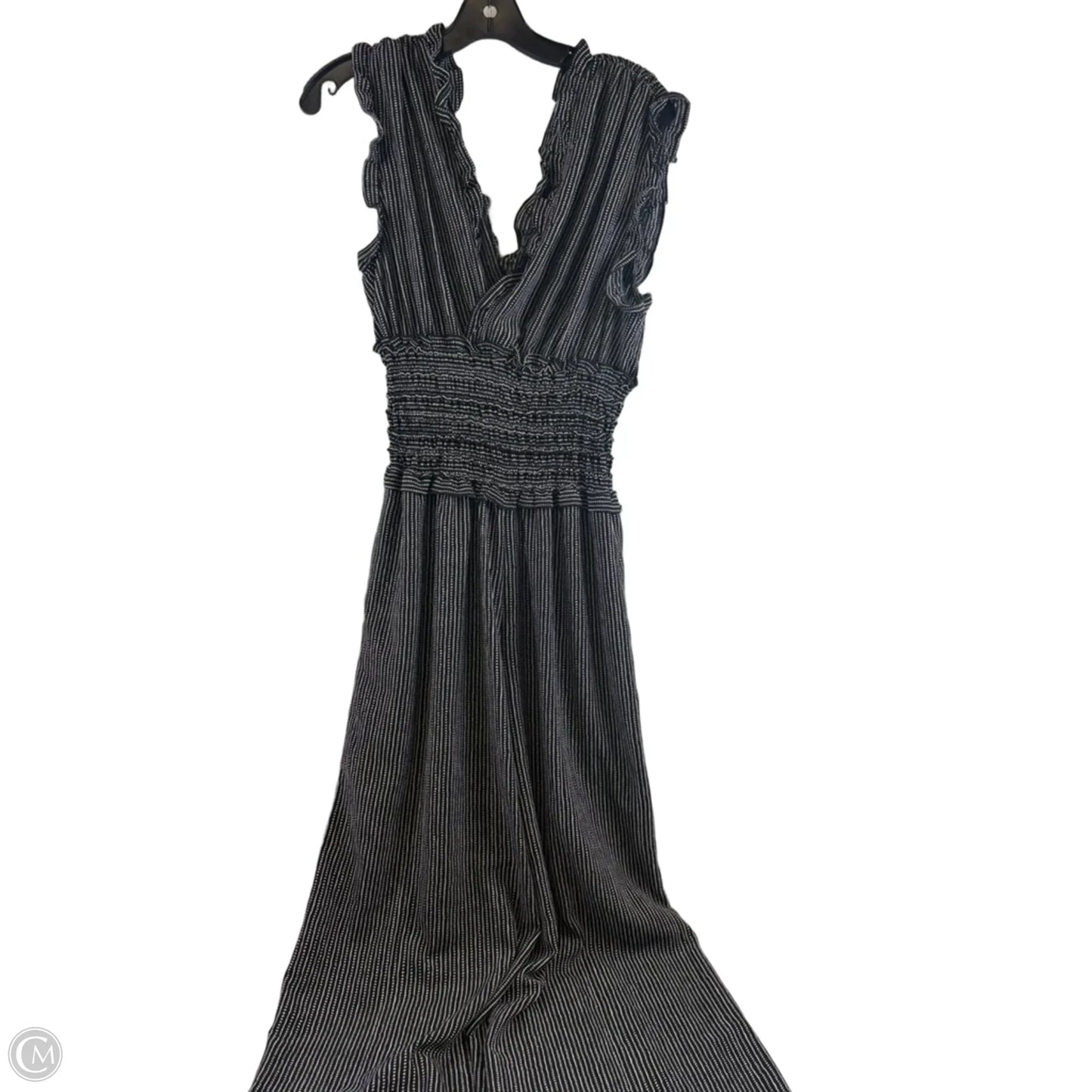 Jumpsuit By Max Studio In Black & White, Size: L